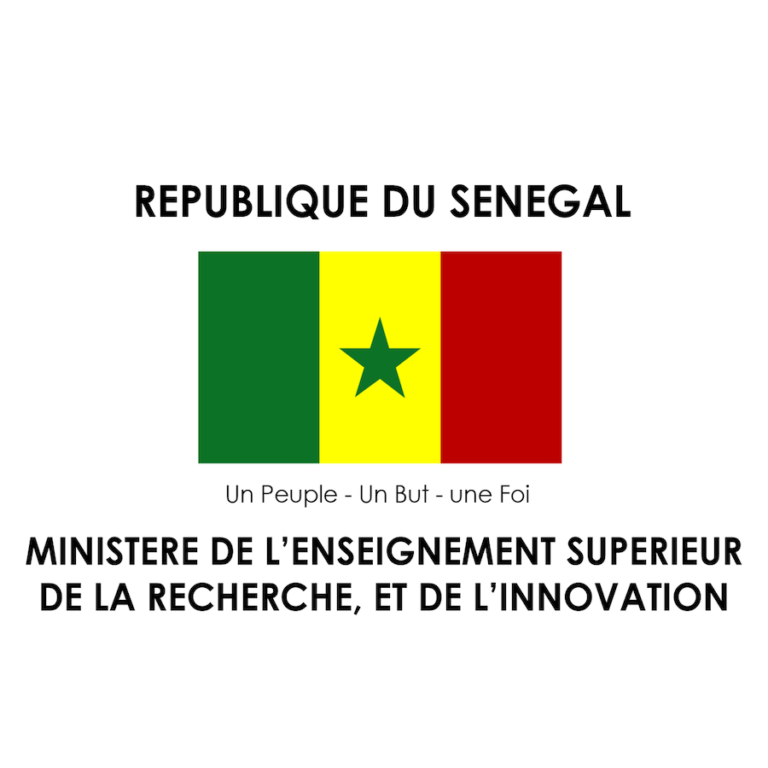 Logo du Ministère de l’Enseignement supérieur, de la Recherche et de l’Innovation du Sénégal