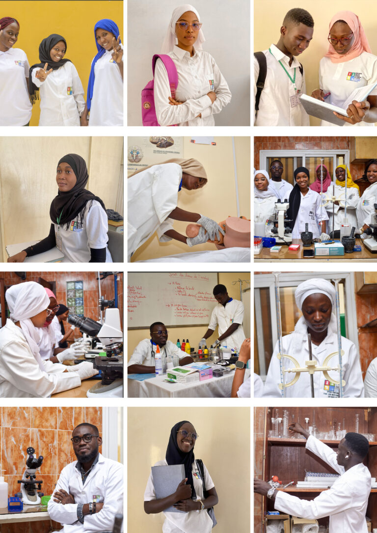 Montage de photos d’étudiants à IPAF Santé